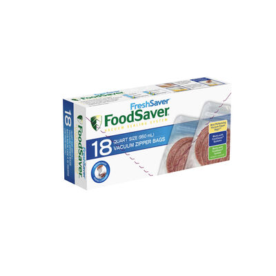 Best Buy: FoodSaver FreshSaver Vacuum Zipper 18 Quart Bags Clear