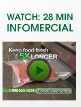 Watch 28 minute infomercial